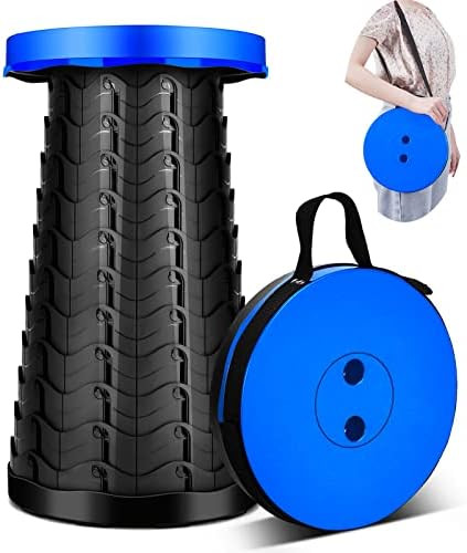 LEMARG: Upgraded Lightweight But Stronger Folding Stool Load Capacity 400lbs Retractable Portable... | Amazon (US)