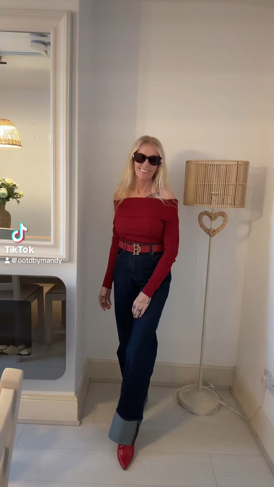 Red and denim in Autumn 🍂 

#LTKshoes #LTKstyletip #LTKautumn