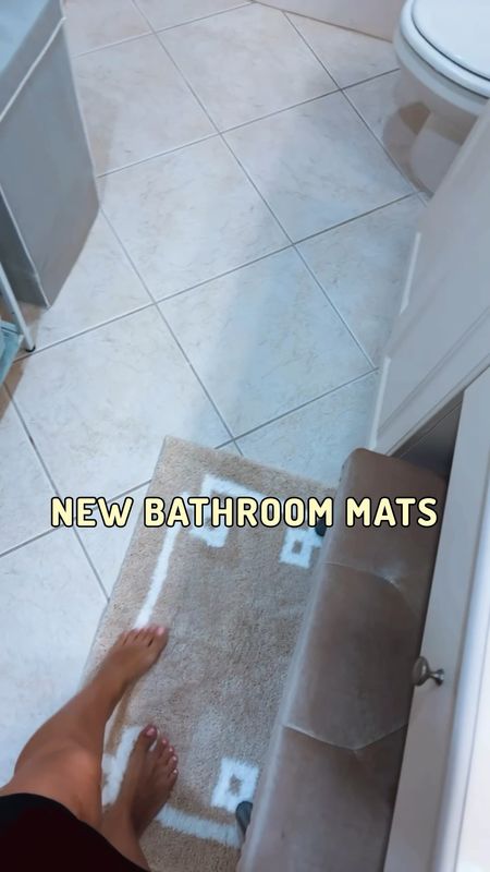 Seriously nothing better than a clean bathroom and new floor mats 👌🏼👌🏼 these are so soft and extra plushy!

I got the 16x24 and 20x32

#LTKFindsUnder50 #LTKHome #LTKVideo