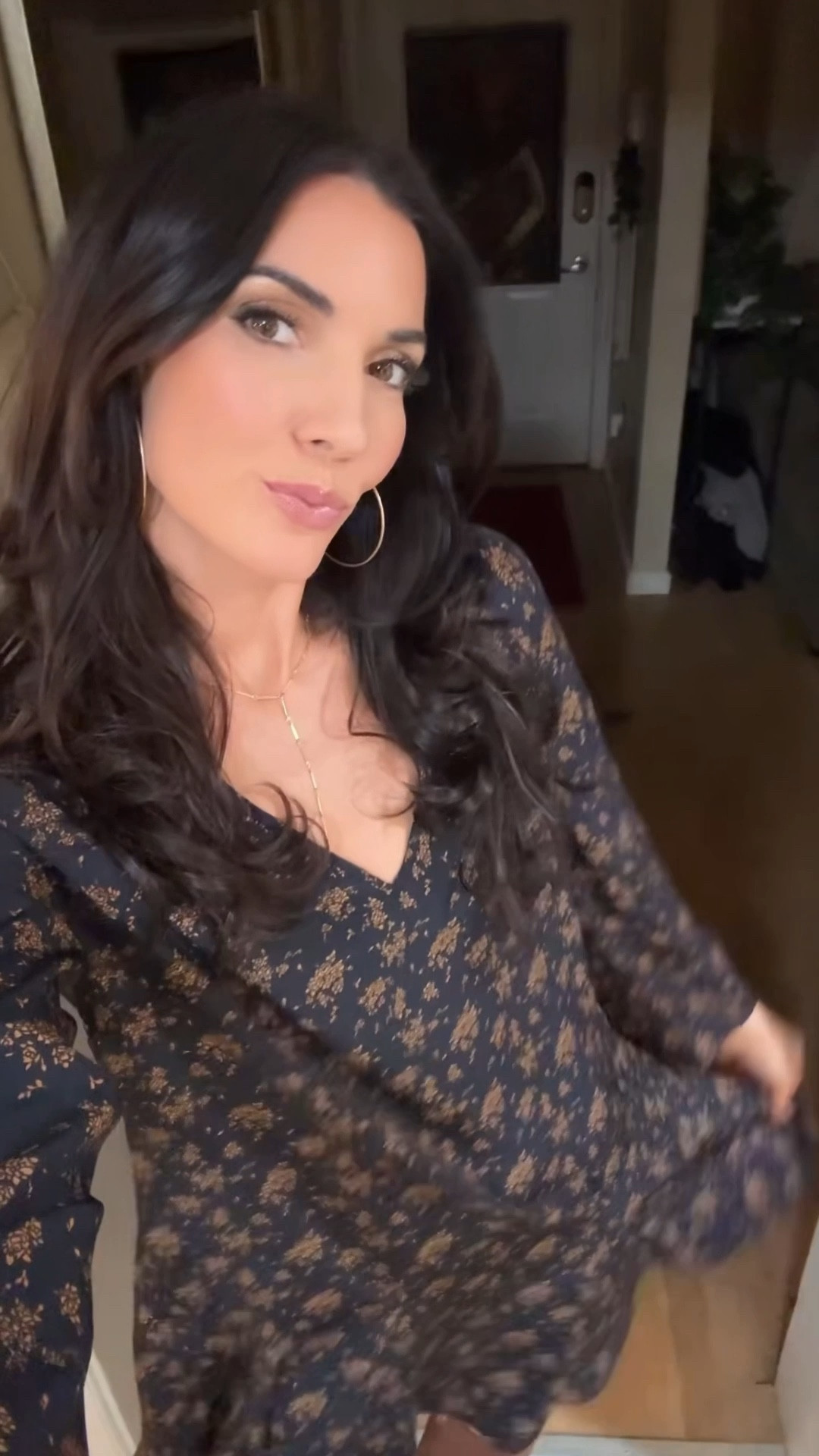 Had the honor of speaking on a women’s panel last night and this was the fit for the night! Obsessed with this Target dress that fits like a dream (TTS and so comfy!) and my favorite tall boots from Dolce Vita 🤎👢 

#LTKdayinmylife #LTKHoliday #LTKootd