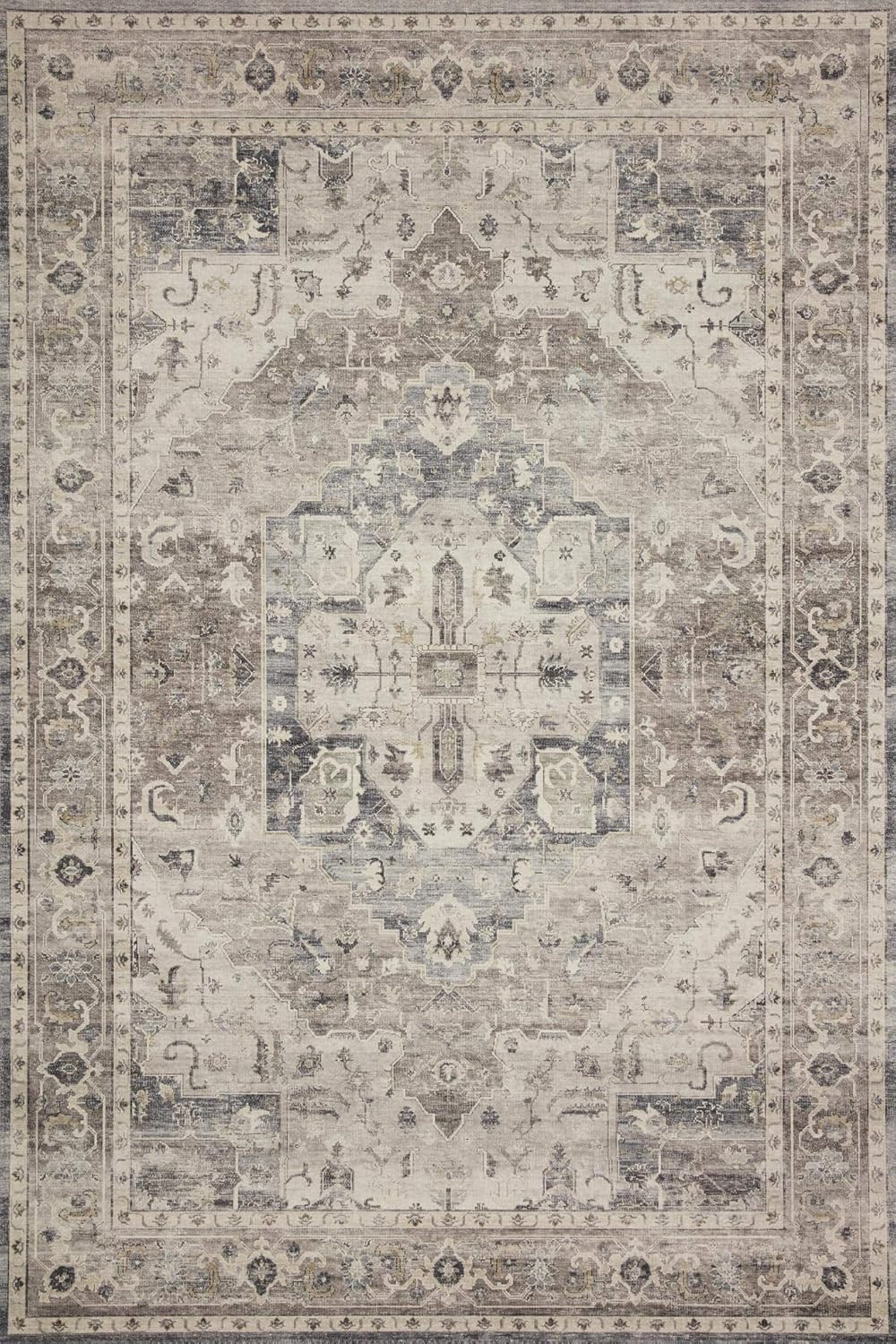 Loloi II Hathaway Rectangle 7'-6" X 9'-6" Area Rug HATHHTH-05STIV7696 | Amazon (US)