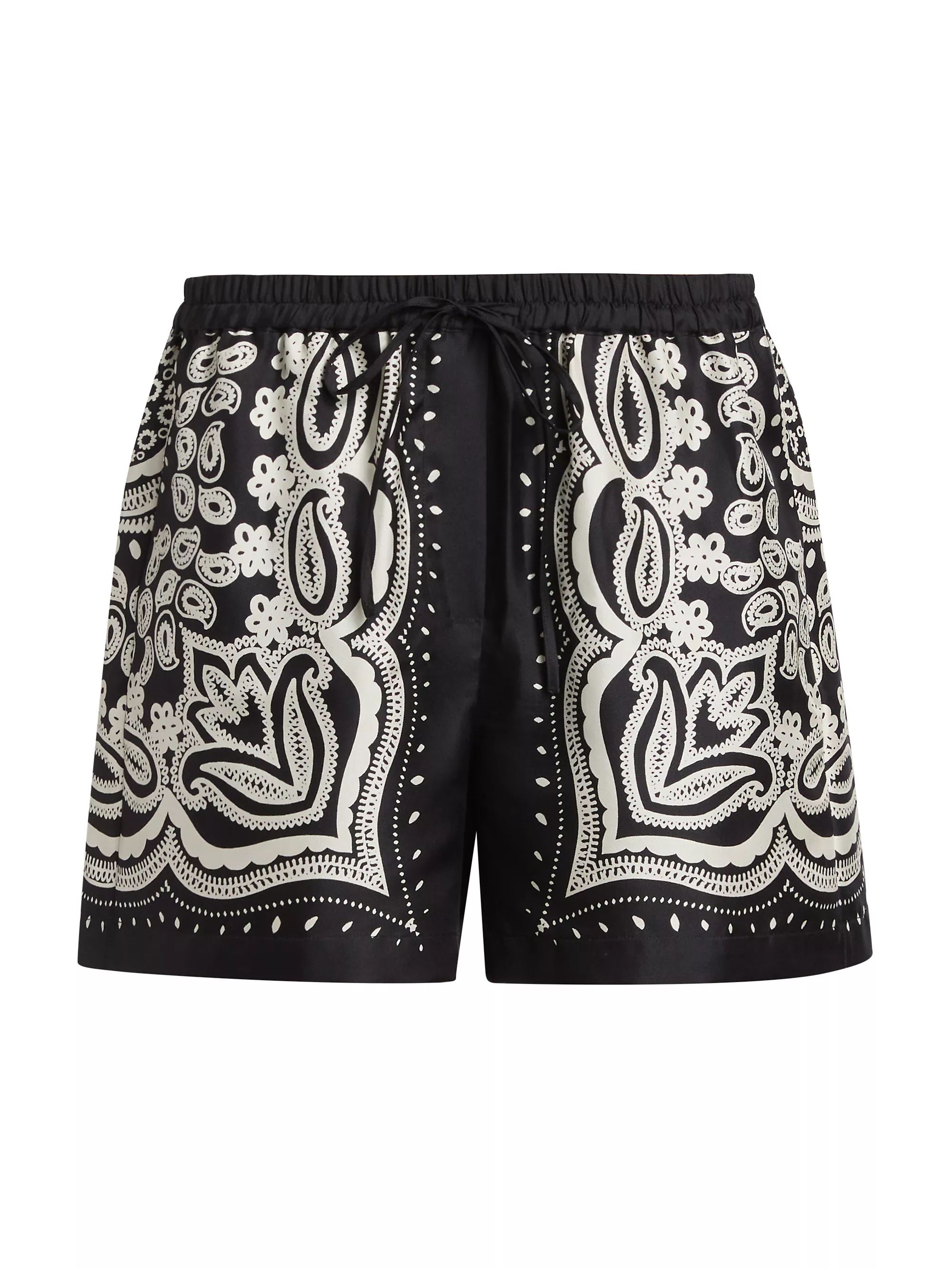 Frances Silk Drawstring Shorts | Saks Fifth Avenue