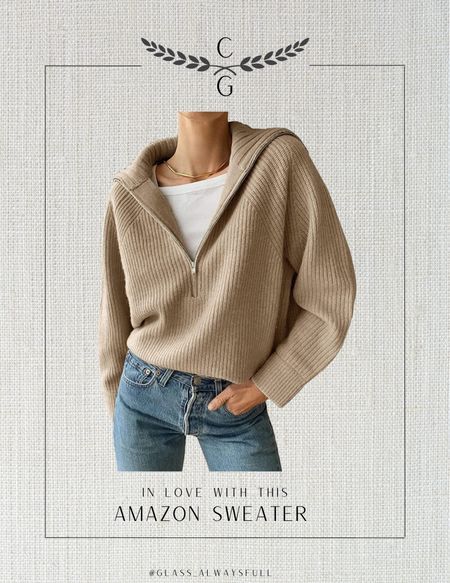 In love with this Amazon sweater! Amazon find, Amazon sweater, Amazon clothes, Amazon bestseller. Callie Glass @glass_alwaysfull

#LTKFind #LTKU #LTKSeasonal