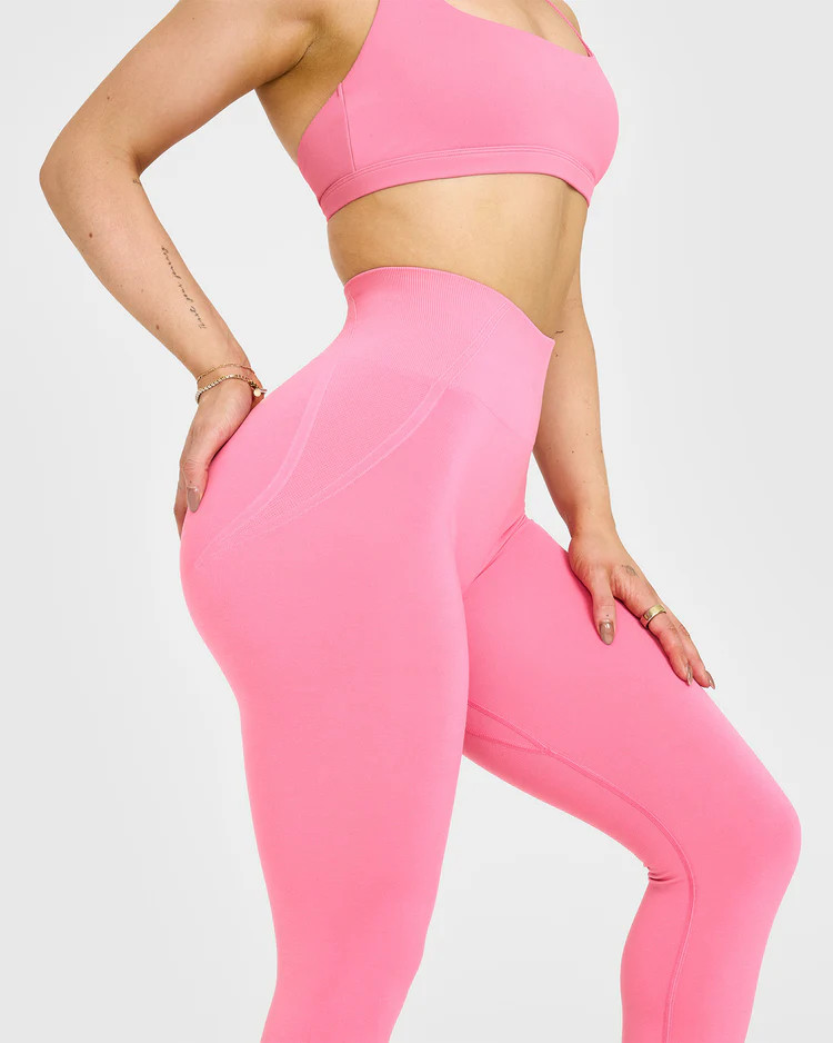 Effortless Seamless Leggings 
 Peony Pink | Oner Active (UK / US)