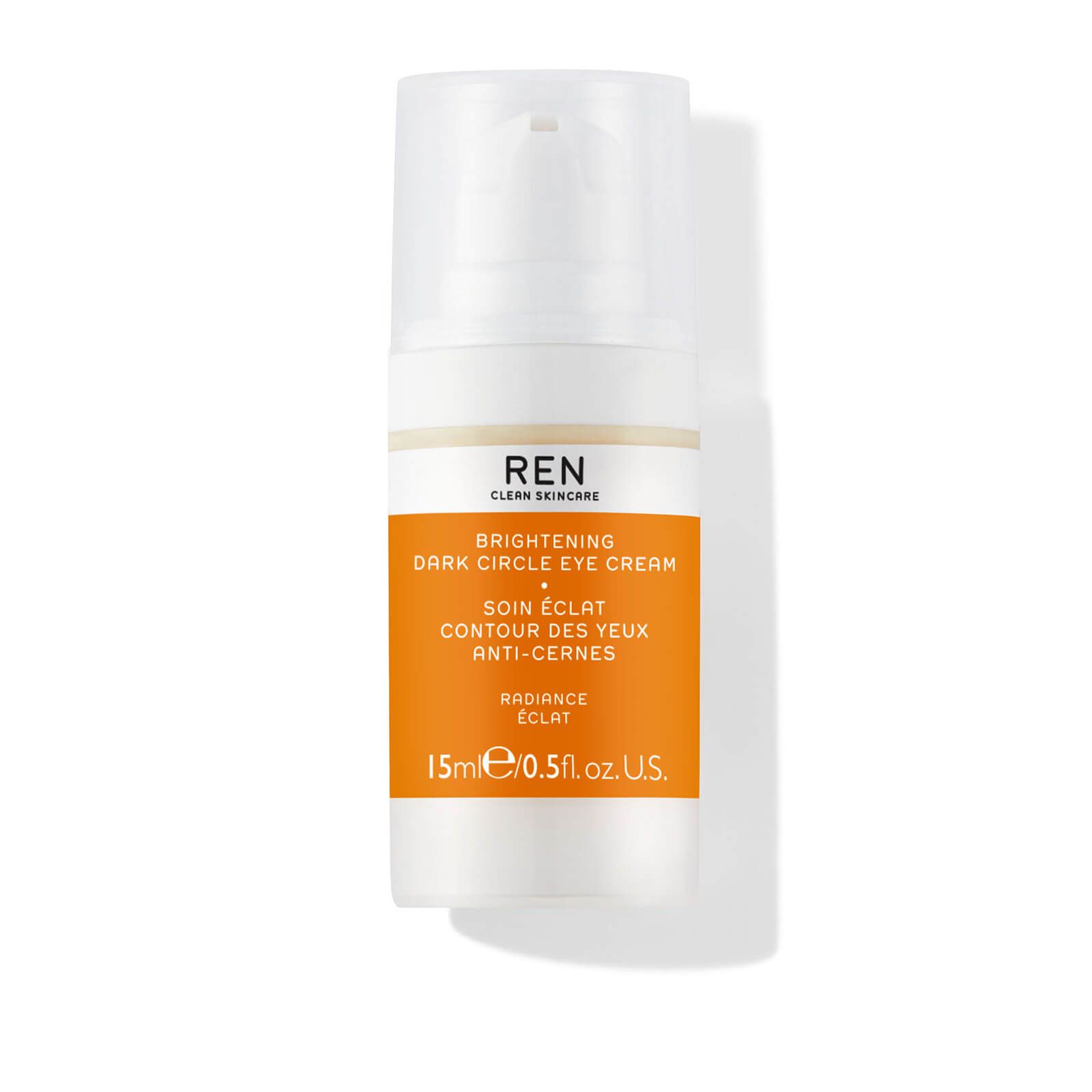 REN Clean Skincare Radiance Brightening Dark Circle Eye Cream 15ml | Look Fantastic (UK)