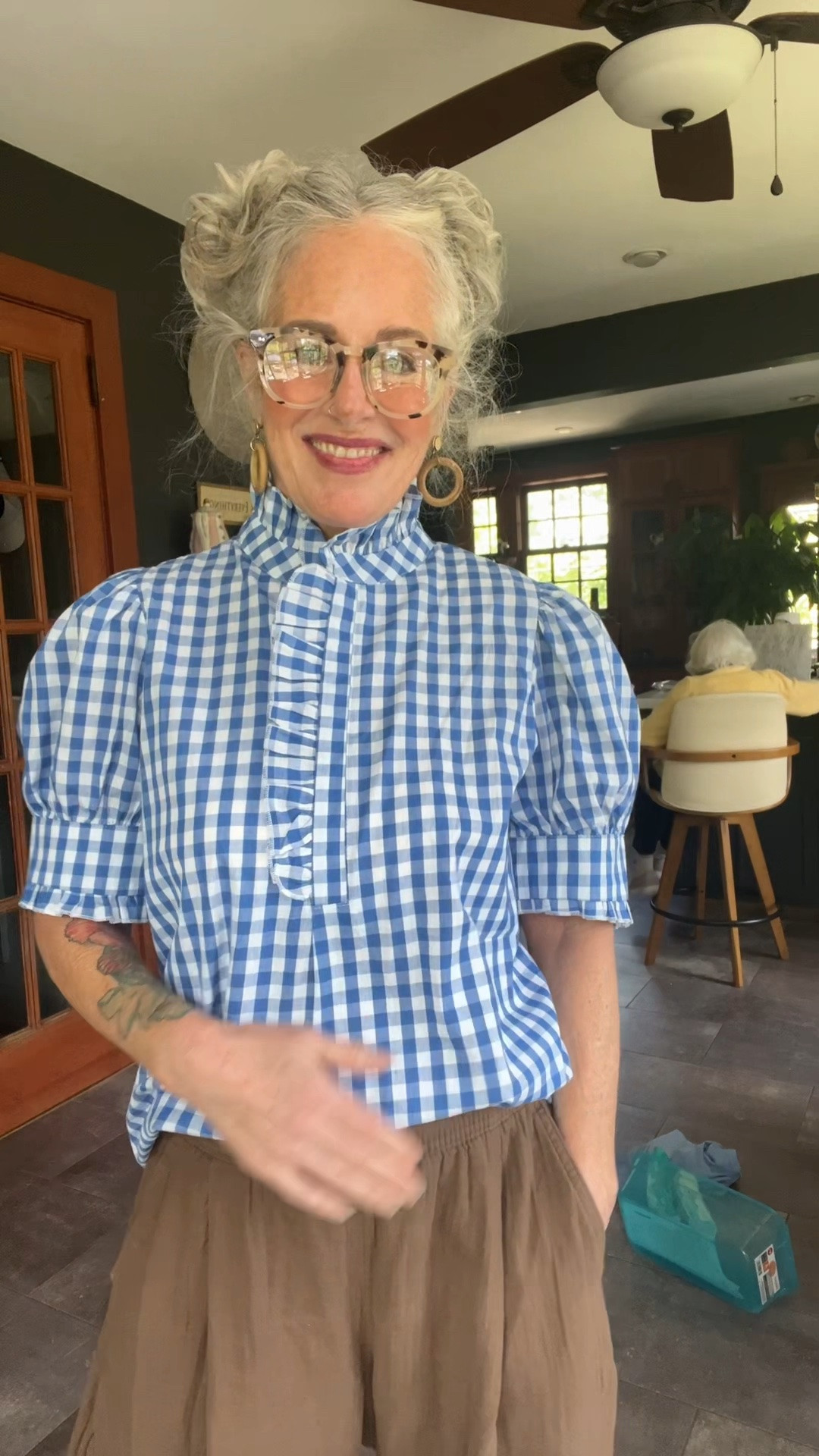 Another beautiful day in the neighborhood!  Daily ootd for me a 64 yr old mom of 4, Gigi to 6 beauties and p/t caregiver to my mom with dementia❤️ #ootd #fashion #gap

#LTKdayinmylife #LTKgrwm #LTKootd