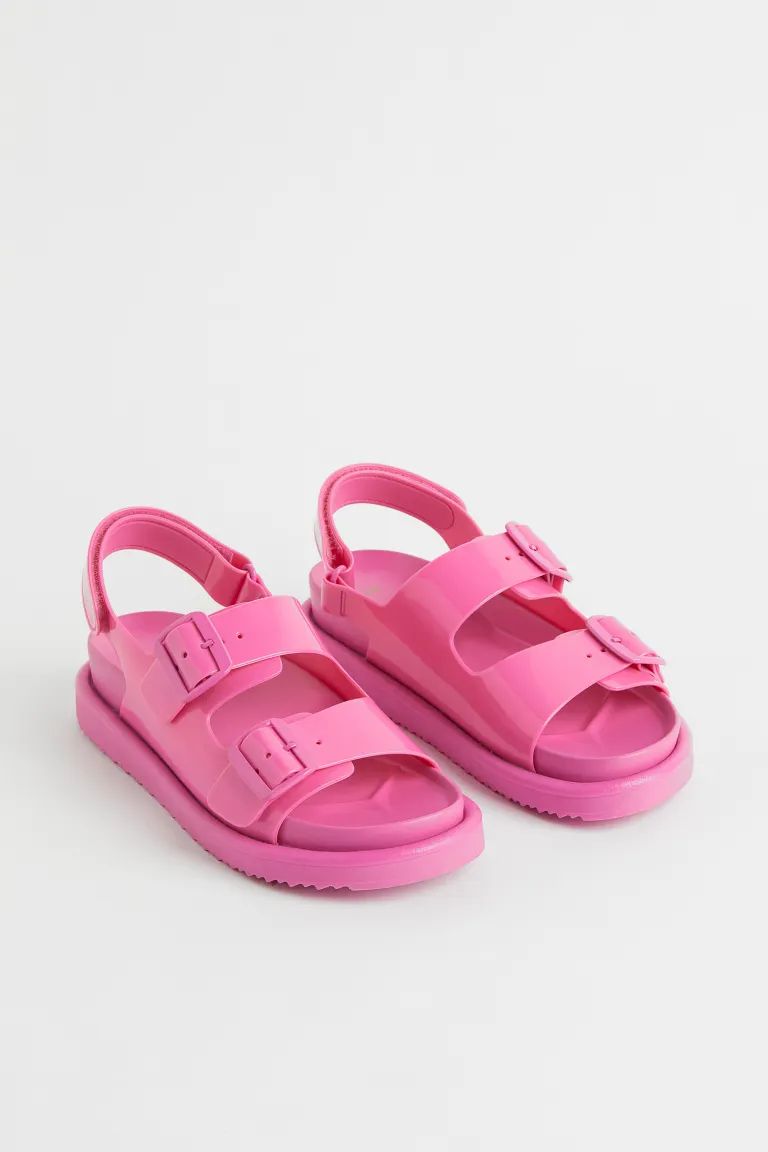 New ArrivalSandals with adjustable foot and heel straps. Molded insoles and chunky, fluted soles.... | H&M (US + CA)
