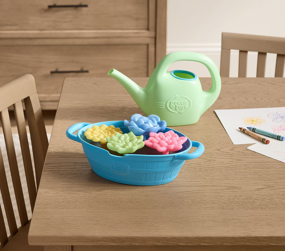 Green Toys® Color-Changing Flower Set | Pottery Barn Kids