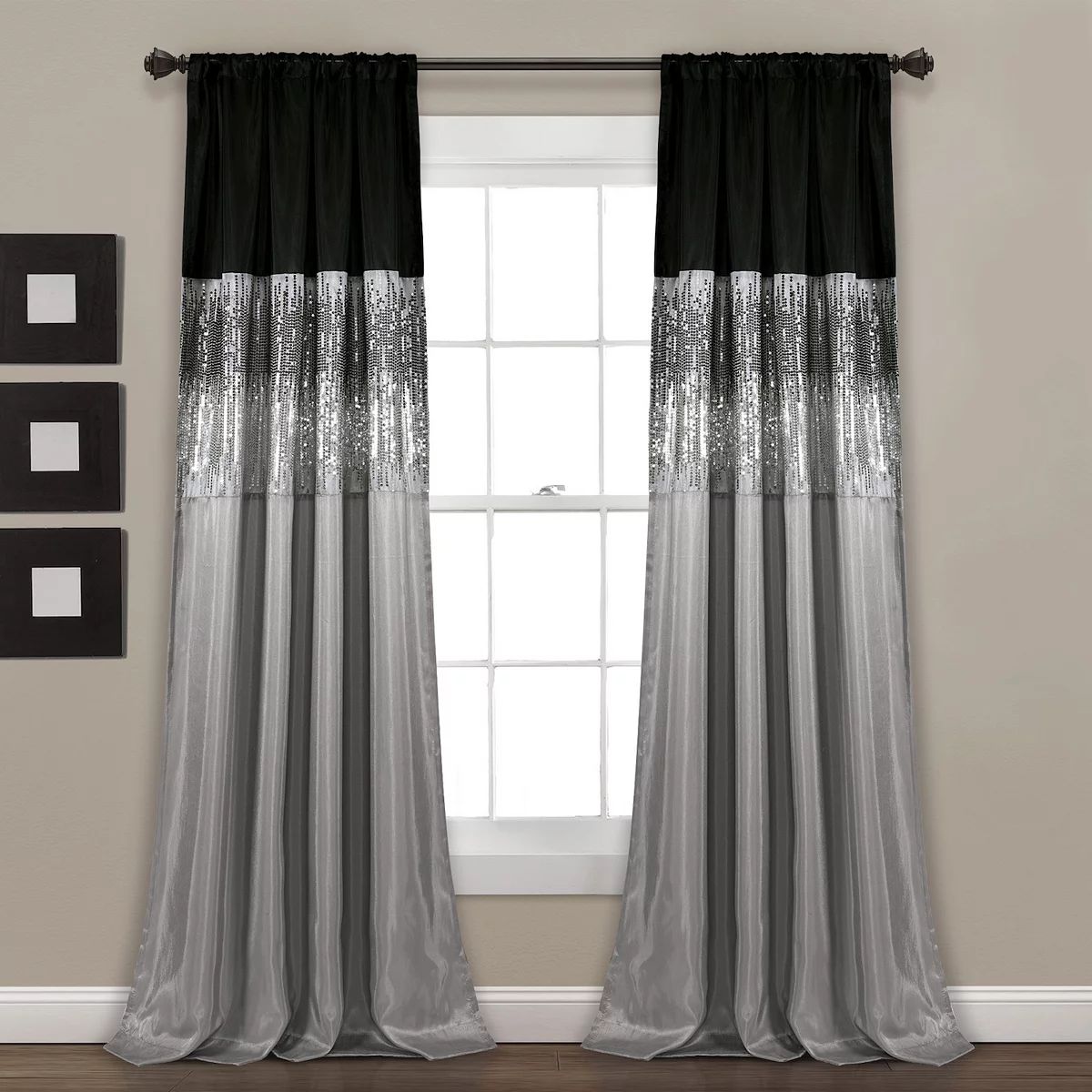 Lush Decor 1-pack Night Sky Window Curtain | Kohl's