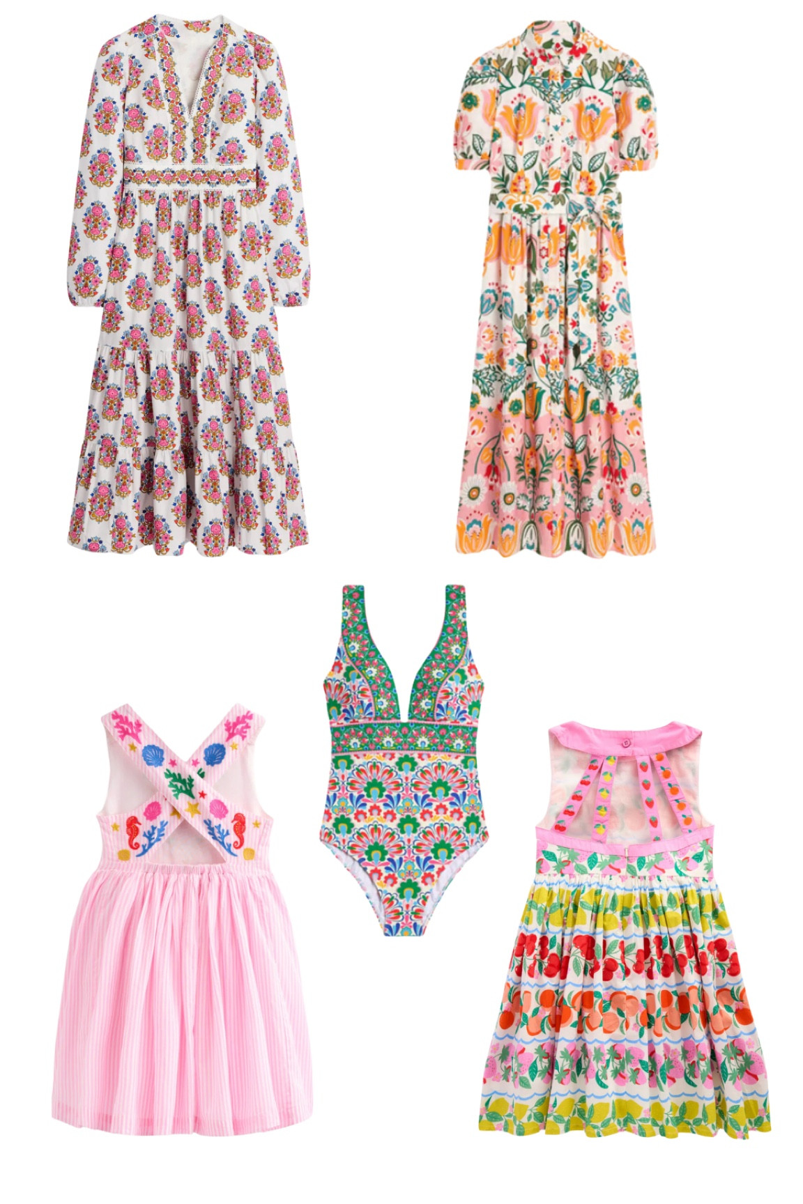 Boden new arrivals - colorful petite sizing dresses and the cutest girls pieces! All in cotton. 

I fit their petite size 0 for women’s dress dresses, and usually go one size up for Nori. She owns both of these fun back dresses and absolutely loves the cross back one! 

They also have some matching prints for mom and me outfits 

Check each item page for any applicable discount codes .

Winter vacation, Spring break, beach or pool resort outfits , mom and me style 

#LTKSpringSale #LTKFamily #LTKPetite