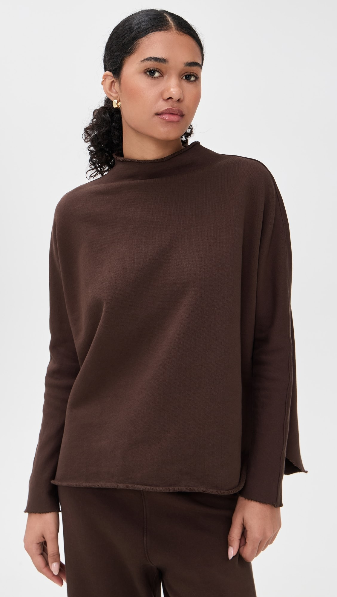 Effie Funnel Neck Capelet Sweatshirt | Shopbop