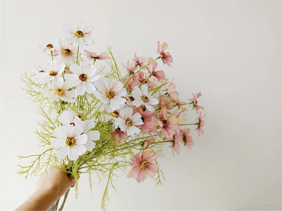 24overall Lengthsilk Cosmos Stem Artificial Faux | Etsy | Etsy (US)