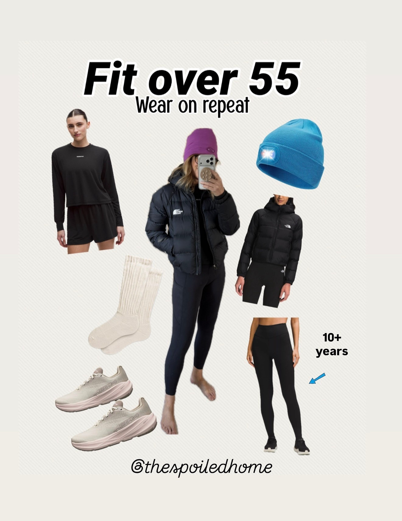 What I wore for workout (all week). Wash. Wear. Repeat. 

#LTKOver40 #LTKActive