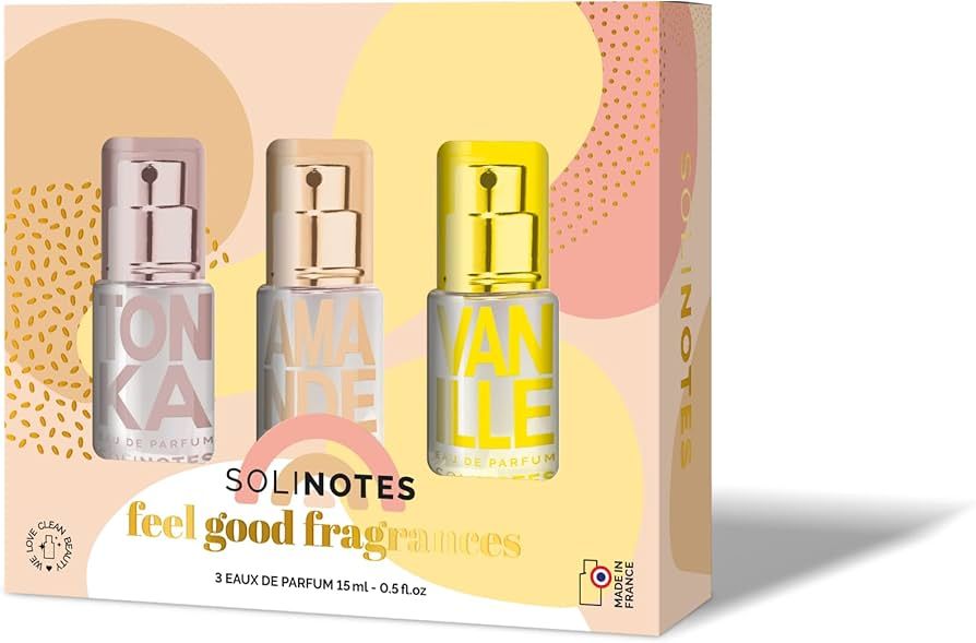 Solinotes Paris Solinotes Eau De Parfum Discovery Set - Almond, Vanilla, Tonka Bean Fragrance Gif... | Amazon (US)
