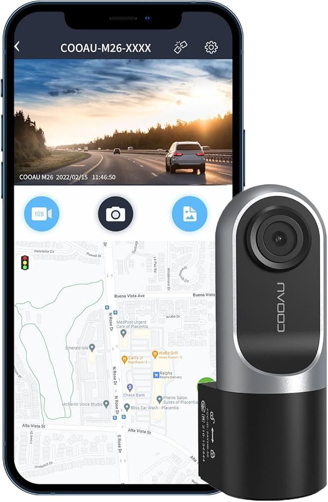 COOAU 1080P FHD Dash Cam, Smart Dash Camera for Cars, Mini Car Camera Recorder with Infrared Nigh... | Amazon (US)