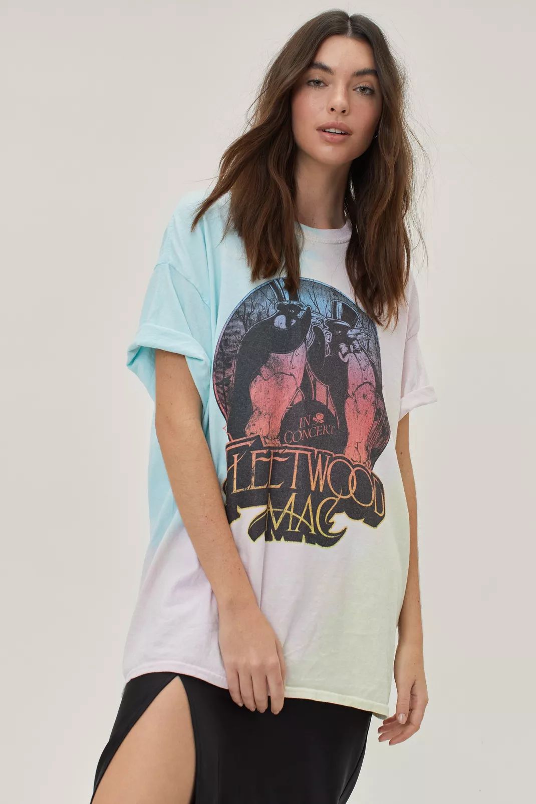 Tie Dye Fleetwood Mac T-shirt | Nasty Gal (US)