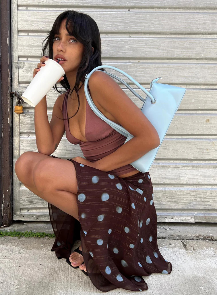 Dreaming Of Me Shoulder Bag Blue | Princess Polly US