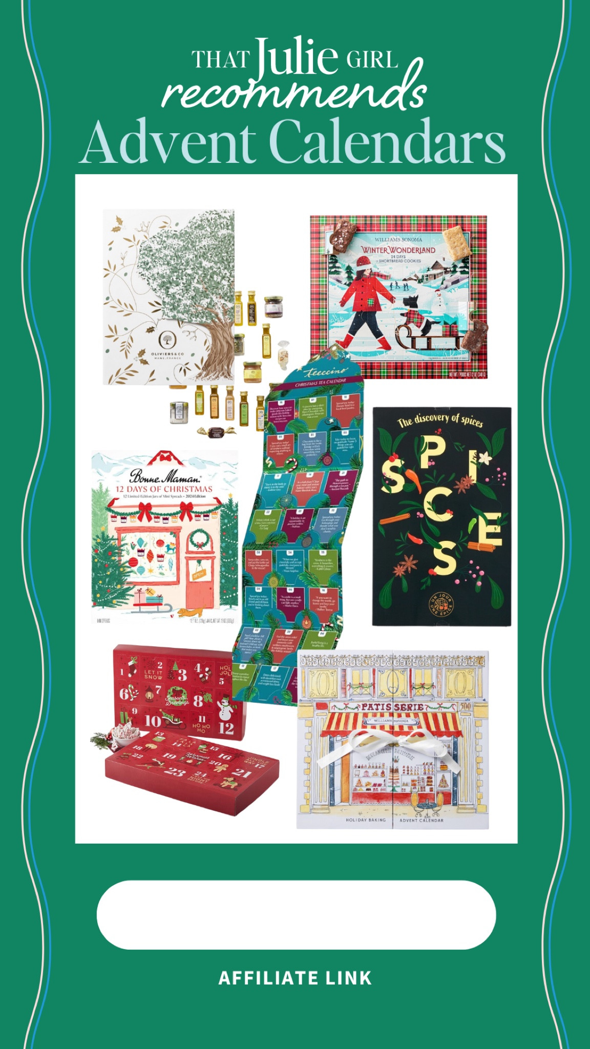 Edible Advent Calendars to gift and keep!  I scoured hundreds to find the perfect ones just for you!