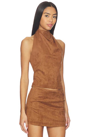 Aiya Faux Suede Top
                    
                    ALL THE WAYS | Revolve Clothing (Global)