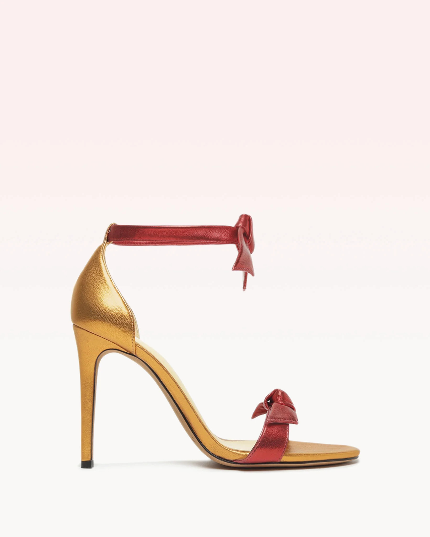 Clarita 100 Metallic Leather Sandal | Alexandre Birman