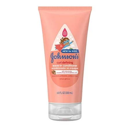 2 pack Johnson's Curl Defining Tear-Free Leave-in Conditioner, 6.8oz w/ Shea Butter, Paraben-, Sulfa | Walmart (US)