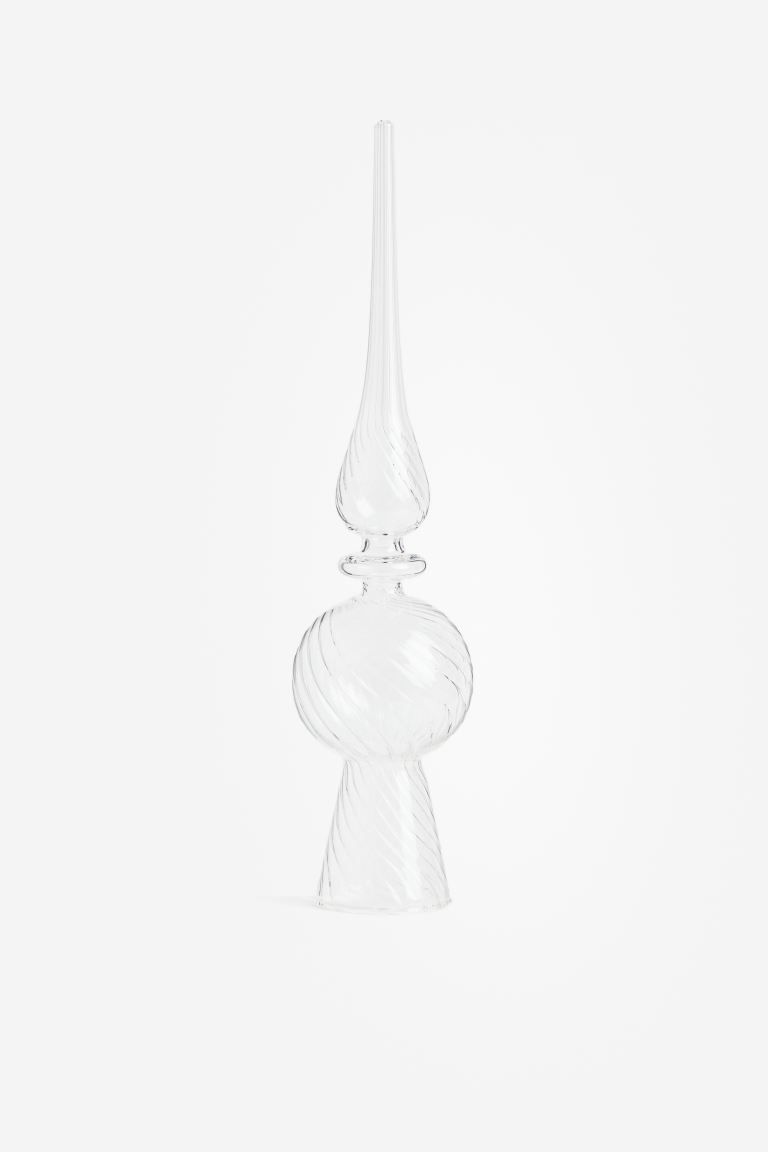 Glass Christmas Tree Topper | H&M (US + CA)