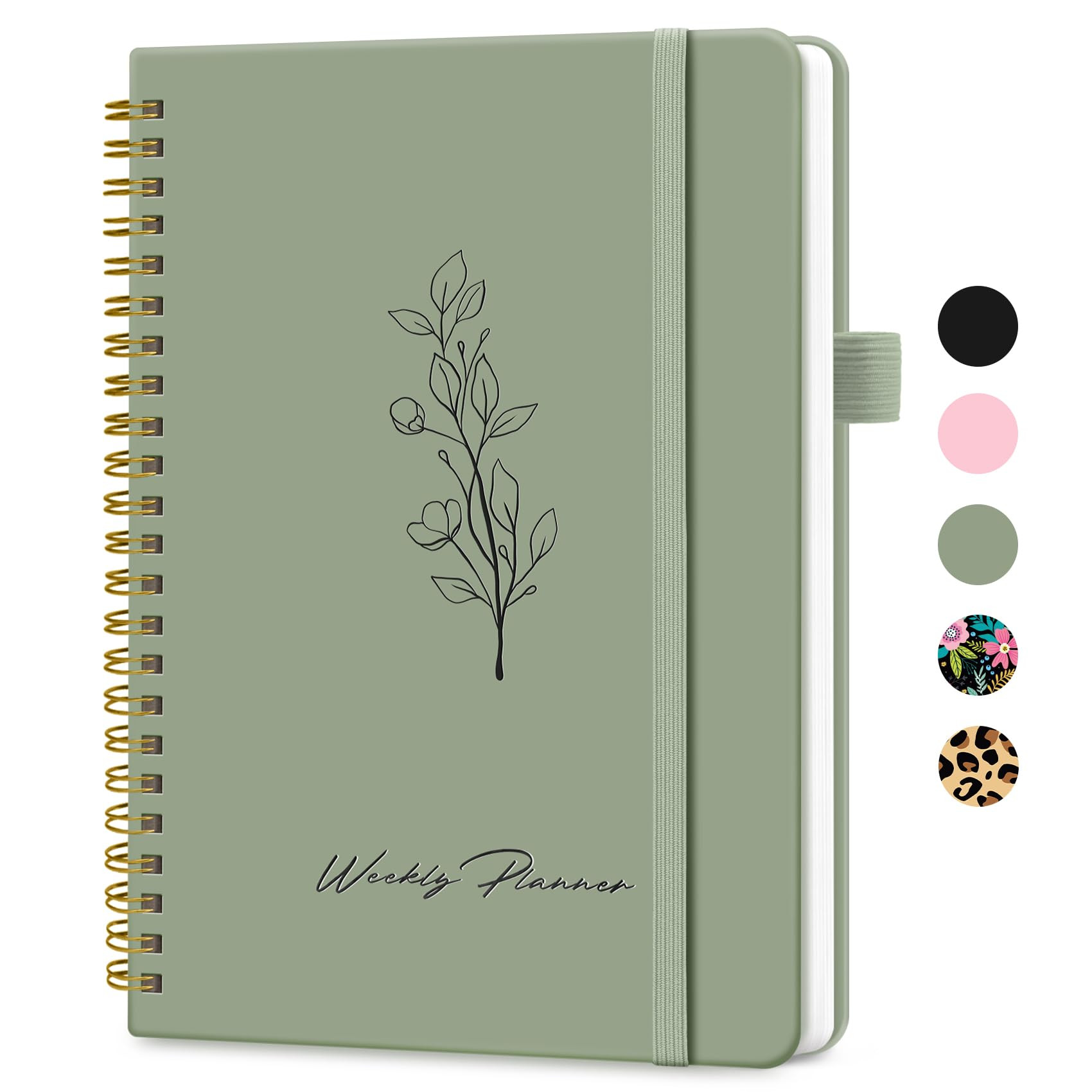 Undated Weekly Planner, Weekly To Do List Notebook with Goal & Habit Tracker Organizer, A5 Weekly... | Amazon (US)
