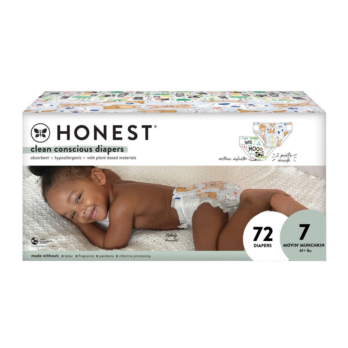 The Honest Company Clean Conscious Disposable Diapers - (Select Size and Pattern) | Target