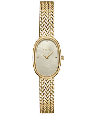 Women's 'Jane Tethered' Gold Stainless Steel Mesh Watch, 18mm | Macy's