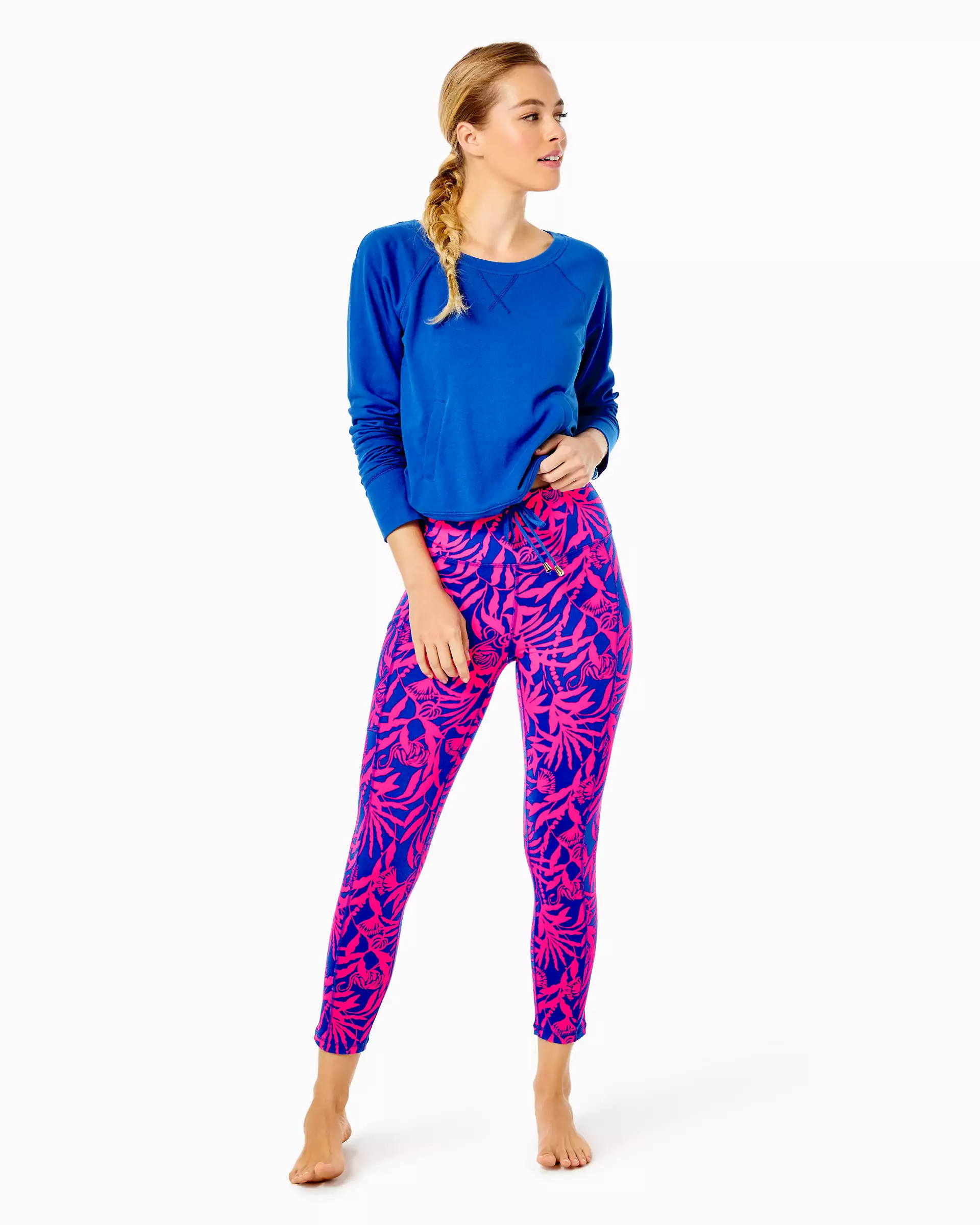 UPF 50+ Luxletic 24" Weekender High-Rise Midi Legging | Lilly Pulitzer