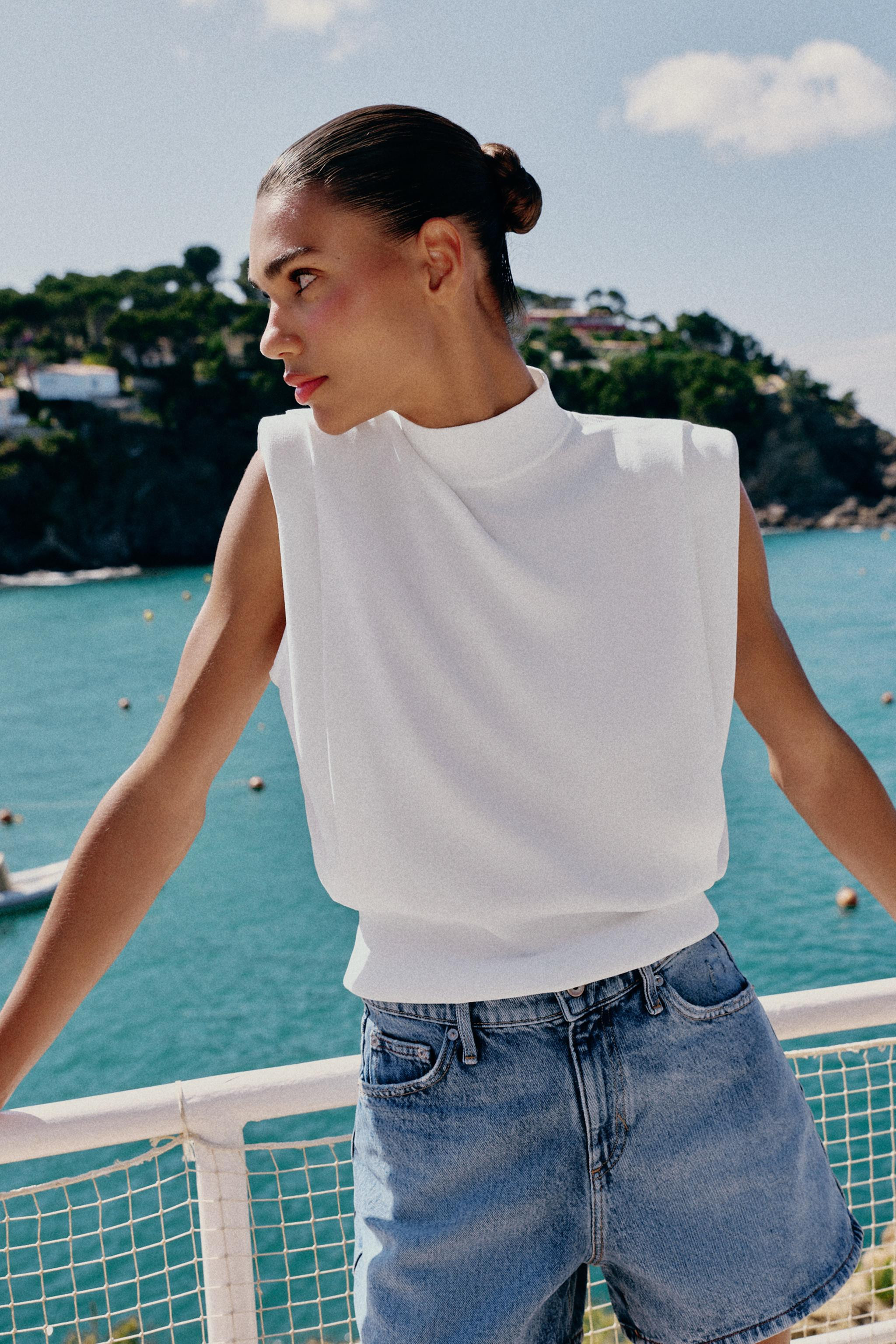OPEN BACK KNIT TOP | Zara US