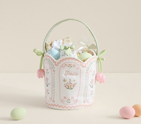 Riley Sheehey Scallop Easter Bucket | Pottery Barn Kids
