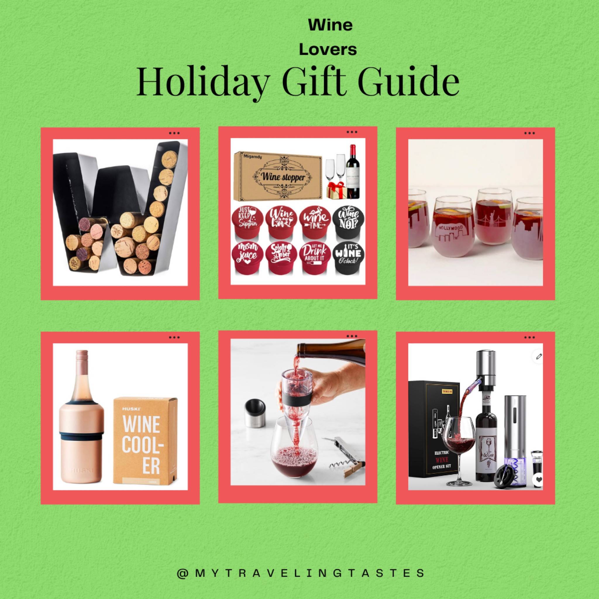 Do you have wine lovers on your Holiday Shopping List?  Check out these great gifts! 

#LTKHome #LTKGiftGuide #LTKHoliday