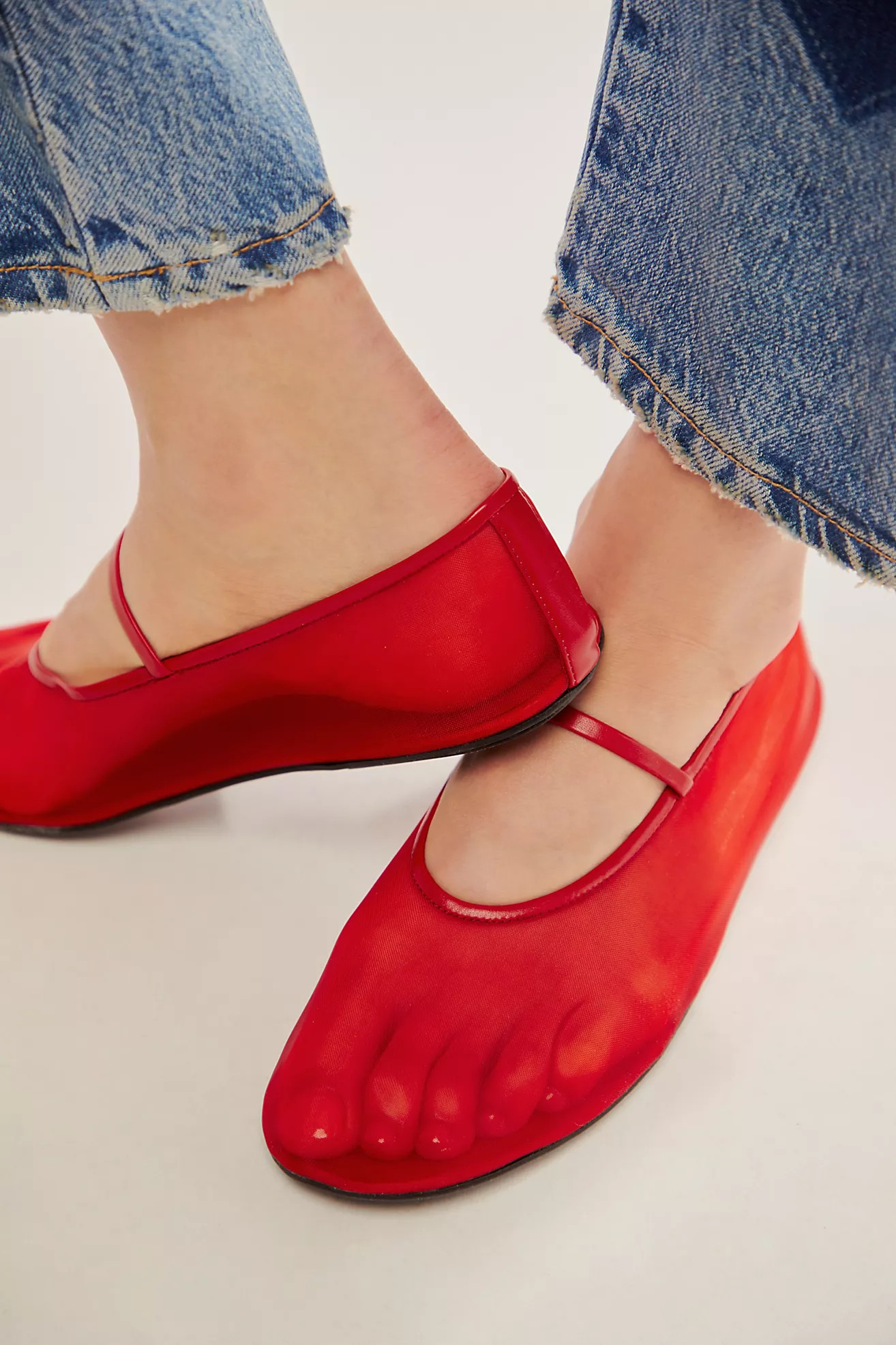 Moira Mesh Flats | Free People (UK)