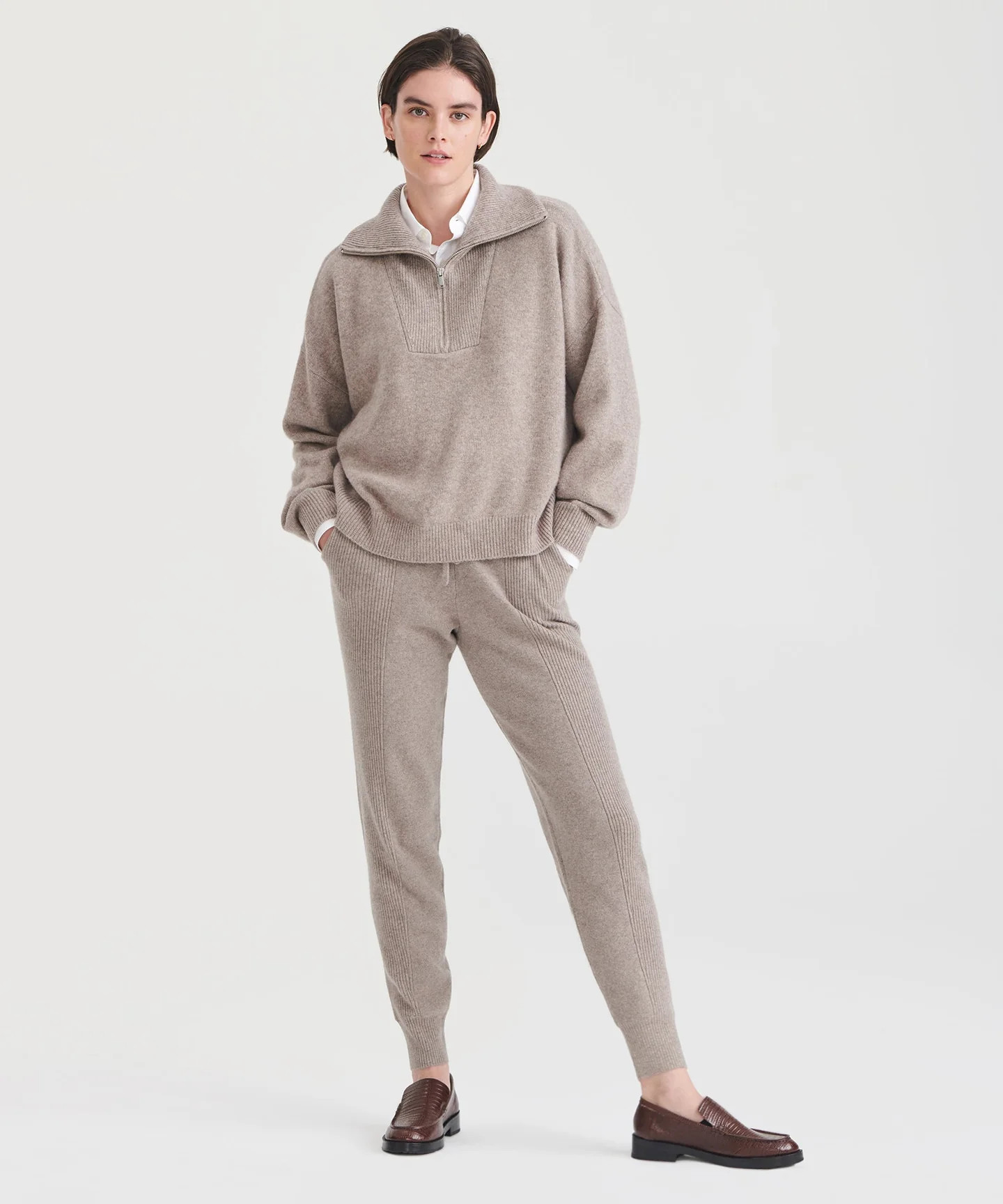 Luxe Cashmere Quarter Zip | NAADAM