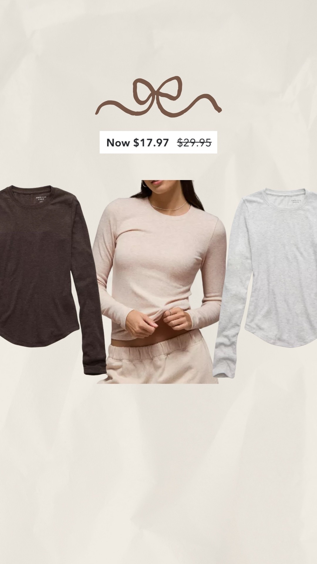 These long sleeves are the PERFECT layer! So warm and sooo soft! Fits true to size. I meed in every color! 