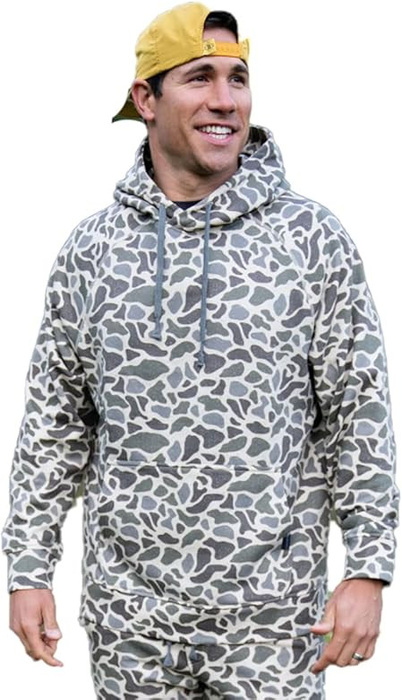 Burlebo Men's Long Sleeve Fleece Hoodie Sweatshirt | Amazon (US)