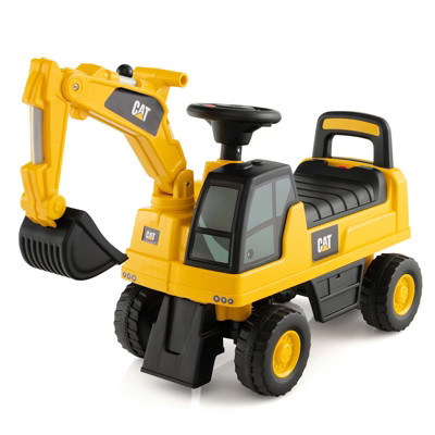 Costway Licensed Caterpillar Kids Rid-On Digger Excavator Toy w/Digging Bucket & Storage | Target