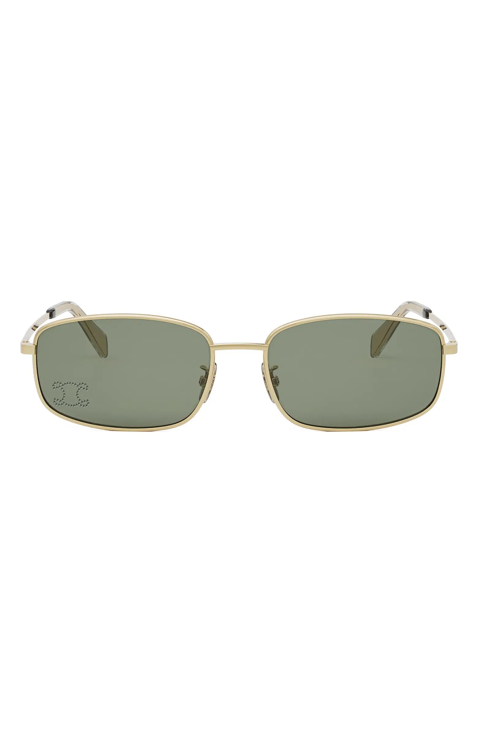 Triomphe 60mm Rectangular Sunglasses | Nordstrom