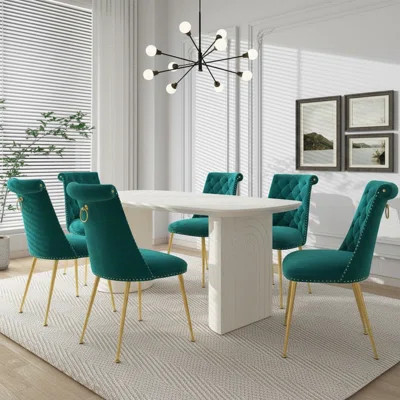 Hilliary Rectangular 70.87'' L x 35.43'' W Dining Set | Wayfair North America