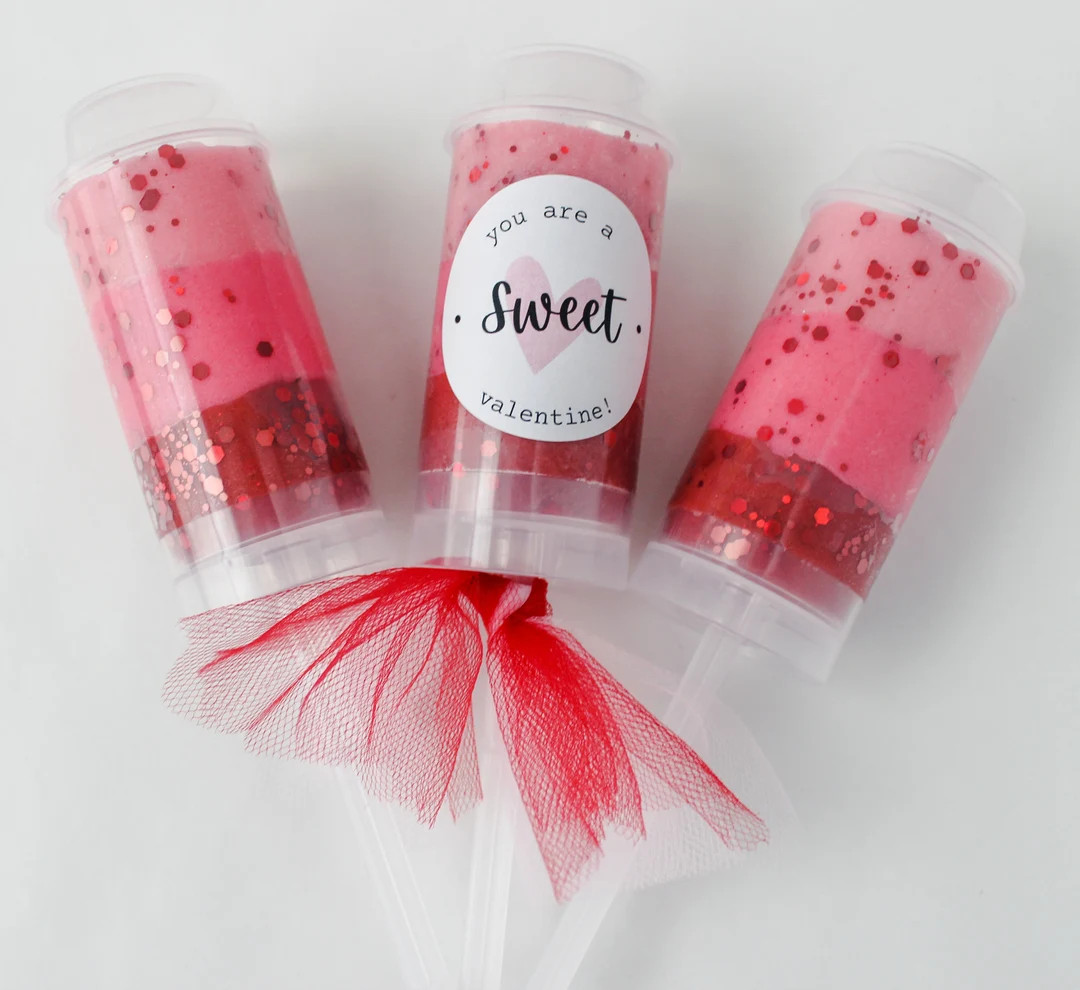 Playdough Push Pop - Valentine's Day | Etsy (US)