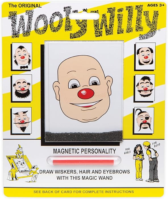 Original Wooly Willy, Magnetic Personalities – Drawing Kit, Arts and Crafts, Fidget Toys for Ki... | Amazon (US)