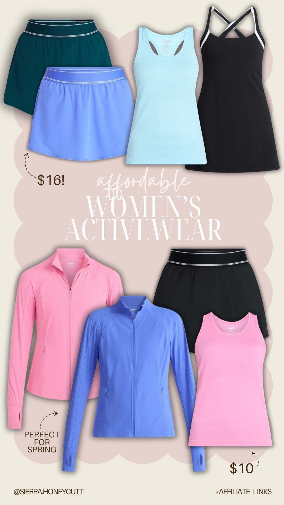 The cutest + affordable activewear at Walmart for women! So many fun colors for spring and summer.

Seasonal womens Avia active fitness pink purple blue black lookalike doop 

#LTKmomlife #LTKfitnessgoals #LTKSeasonal