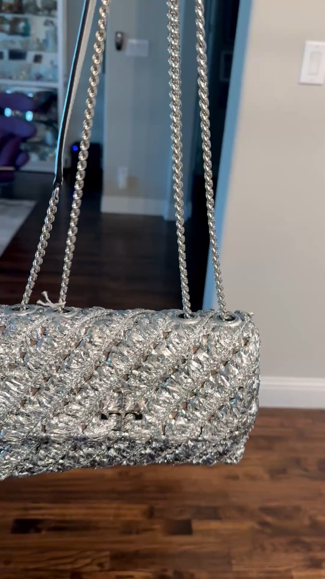 My mom just got this silver bag with chain and it’s on sale!

#LTKOver40 #LTKSaleAlert