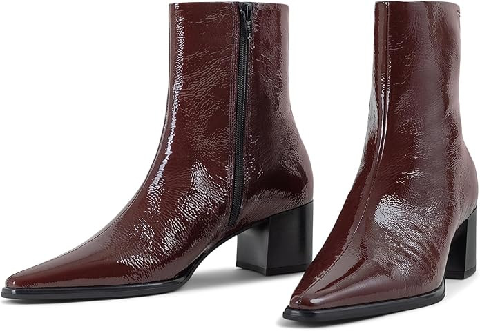 Vagabond Shoemakers womens Giselle Patent Leather Bootie | Amazon (US)