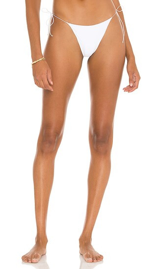 X REVOLVE The C Bikini Bottom in White | Revolve Clothing (Global)