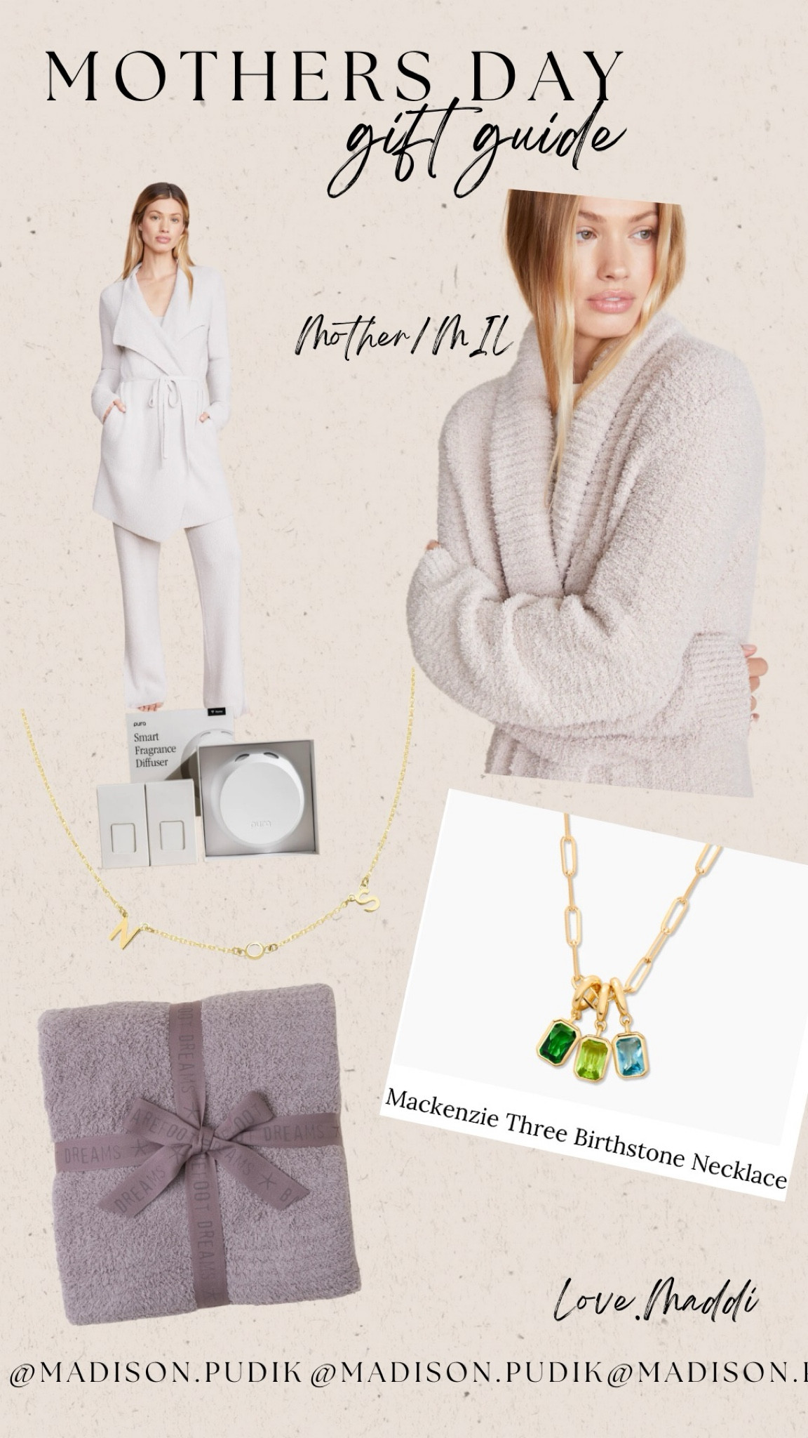 The perfect gifts for your special Mother/MIL 🥰

We absolutely love our pura & barefoot dreams blanket! The perfect combo for a cozy night in! 

#LTKhome #LTKfindsunder50 #LTKfamily
