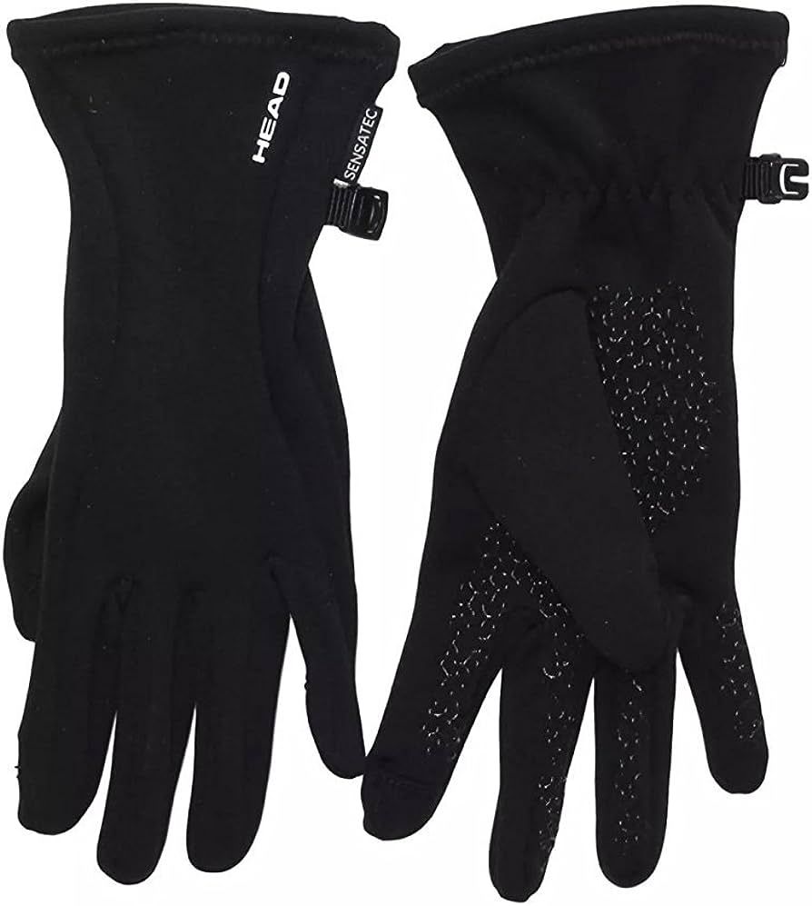 HEAD women’s touchscreen running gloves (Black, Large) | Amazon (US)