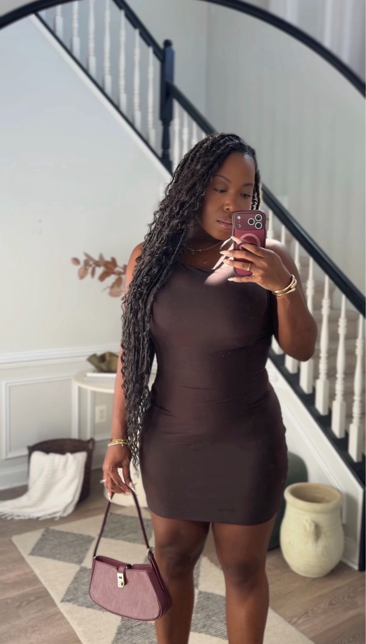 This brown dress and heels combo is giving me everything I need for fall especially while it’s still warm! You can even change out the heels for boots and it’ll be equally as cute!

Midsize fashion, fall outfit, dress, date night, girls night

#LTKMidsize #LTKootd #LTKgrwm