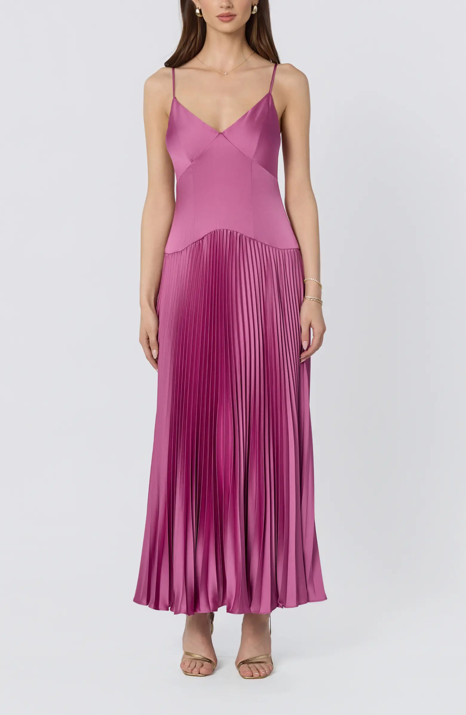 ASTR the Label Pleated Drop Waist Dress | Nordstrom | Nordstrom